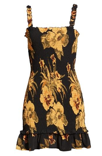 Women's Faithfull The Brand Del Mar Smocked Dress