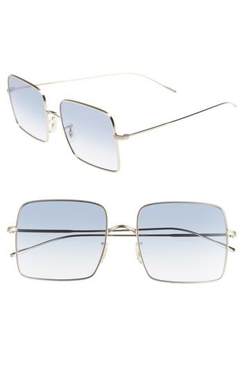 Women's Oliver Peoples Rassine 56mm Sunglasses - Soft Gold Blue