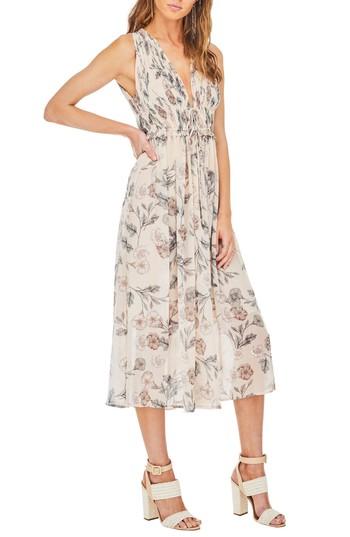 Women's Astr The Label Miranda Midi Dress - Pink