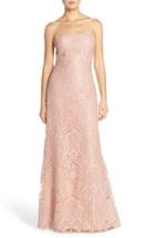 Women's Jenny Yoo 'sadie' Sequin Lace Strapless A-line Gown - Pink