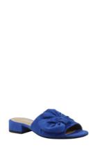 Women's J. Renee Sattuck Slide Sandal .5 B - Blue