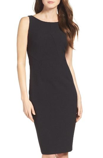Women's Vince Camuto Crepe Midi Dress