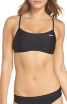 Women's Nike Racerback Bikini Top - Black