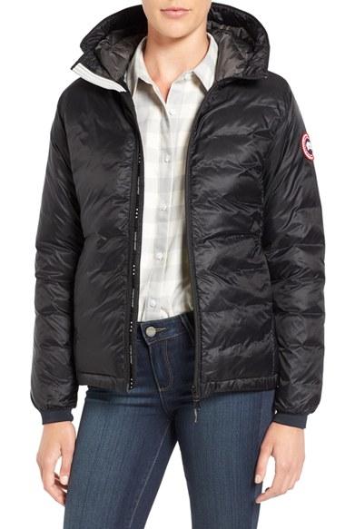 Women's Canada Goose Camp Down Jacket - Black
