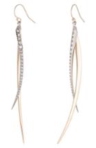 Women's Alexis Bittar Two-tone Crystal Drop Earrings