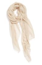 Women's Nordstrom Modal Silk Blend Scarf, Size - Brown