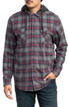 Men's Rvca Good Hombre Shirt Jacket, Size - Grey