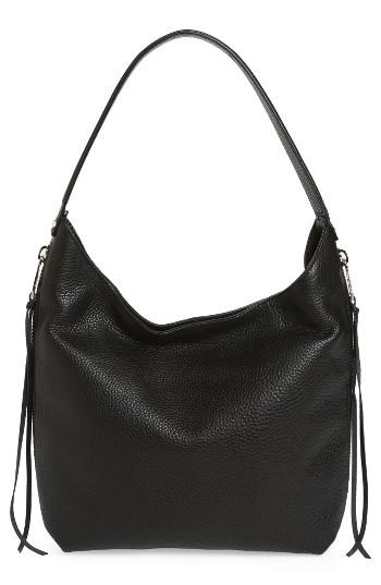 Rebecca Minkoff Medium Bryn Leather Hobo - Black