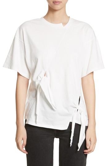 Women's Rejina Pyo Alice Bow Tee - White