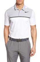 Men's Nike Mobility Precision Golf Polo - White