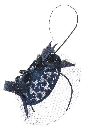 Women's Nordstrom Veil Fascinator Headband - Blue