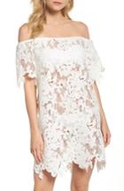 Women's Muche Et Muchette Ode Rosette Lace Cover-up Dress - White
