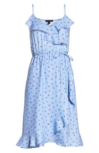 Women's J.crew Cherry Print Wrap Dress