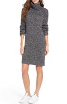 Women's Treasure & Bond Turtleneck Sweater Dress, Size - Blue