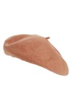 Women's Sole Society Wool Beret - Red
