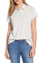 Women's Vineyard Vines Everyday Relaxed Fit Polo - Grey