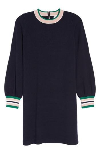 Women's 1901 Varsity Stripe Sweater Dress - Blue