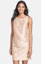 Women's Eliza J Embellished Jacquard Shift Dress