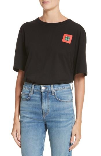 Women's Proenza Schouler Pswl Graphic Jersey Tee - Black