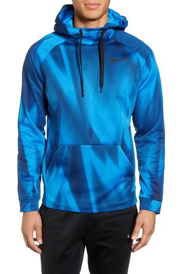 Men's Nike Therma Training Hoodie - Metallic