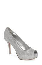 Women's Nine West 'qt Pie' Platform Peep Toe Pump