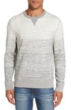 Men's Billy Reid Gradient Crewneck Sweatshirt - Grey