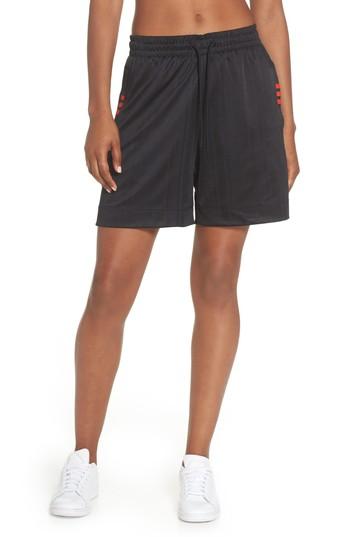 Women's Adidas X Alexander Wang Soccer Shorts - Black