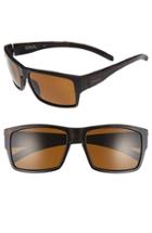 Men's Smith 'outlier Xl' 56mm Polarized Sunglasses - Matte Tortoise/ Brown