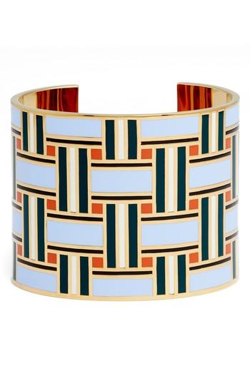 Women's Tory Burch Geo Enamel Cuff