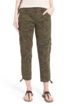 Women's Sanctuary 'terrain' Camo Print Crop Cargo Pants
