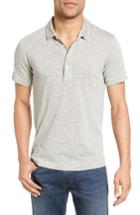 Men's Billy Reid Grant Trim Fit Polo - Grey