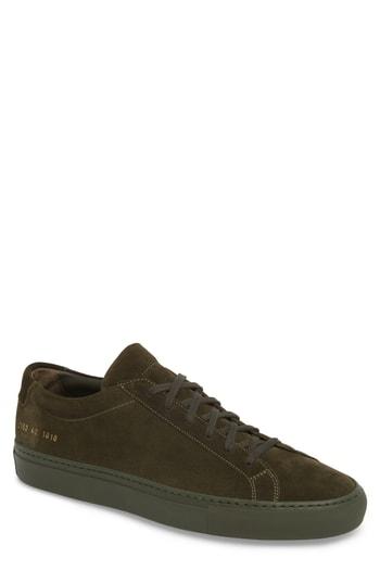Men's Common Projects Original Achilles Low Top Sneaker Us / 39eu - Green