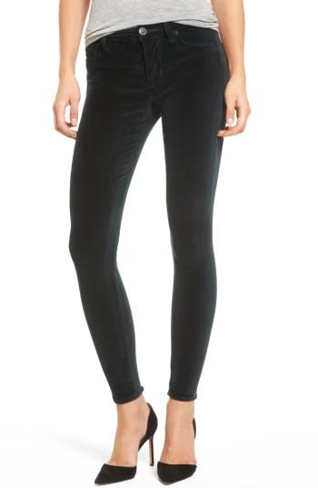 Women's Hudson Jeans Barbara High Waist Ankle Super Skinny Jeans - Green
