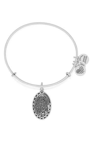 Women's Alex And Ani 'i Love You Daughter' Expandable Wire Bangle