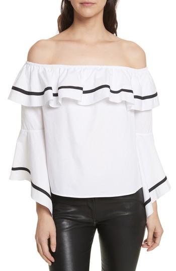 Women's Rebecca Minkoff Feri Off The Shoulder Top - White