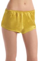 Women's Commando Silk Tap Shorts - Yellow