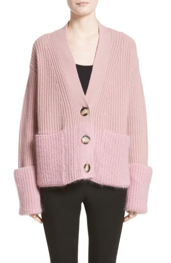 Women's Moncler Wool & Cashmere Cardigan - Pink