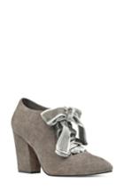 Women's Nine West Sweeorn Lace-up Bootie .5 M - Grey