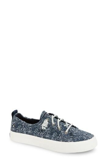 Women's Sperry Crest Ebb Sneaker M - Blue