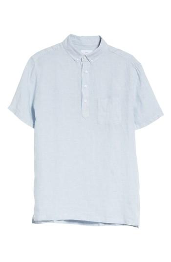 Men's Onia Josh Woven Polo