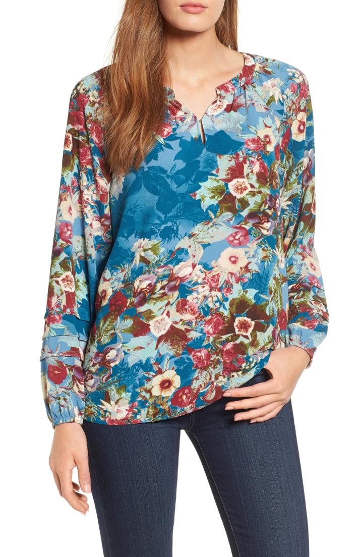 Women's Chaus Botanical Print Blouse