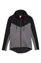 Men's Nike Tech Fleece Hooded Jacket - Black