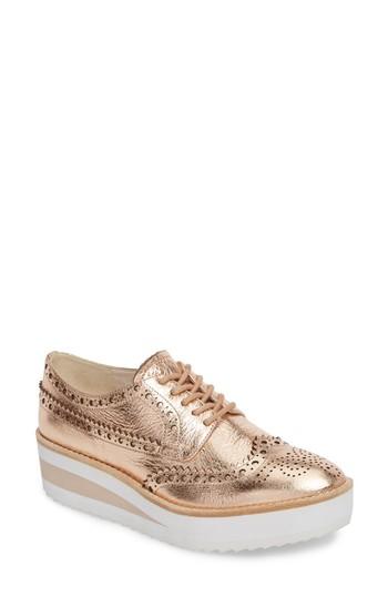 Women's Kenneth Cole New York Roberta Platform Sneaker M - Pink