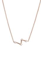 Women's Dana Rebecca Designs 'jemma Morgan Zig Zag' Diamond Pendant Necklace