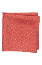 Men's Lazyjack Press Cheeky Kiwi Silk Pocket Square, Size - Red
