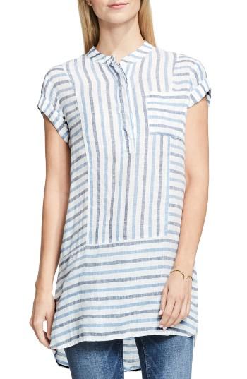 Women's Two By Vince Camuto Stripe Linen Tunic