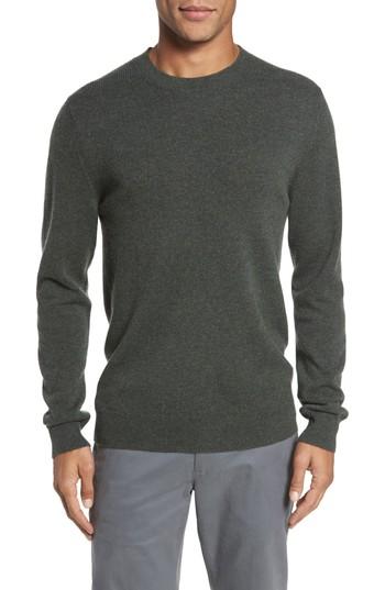 Men's Bonobos Crewneck Cashmere Sweater - Green
