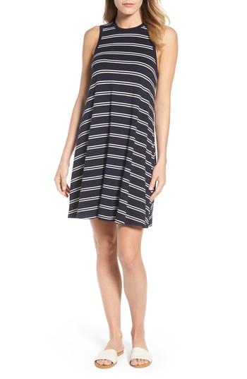 Women's Press Stripe Tank Dress - Blue