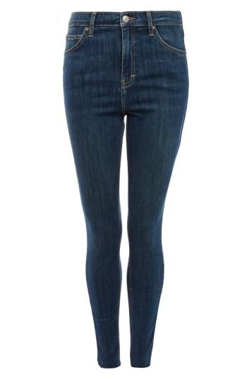 Women's Topshop Jamie Released Hem Ankle Skinny Jeans X 30 - Blue