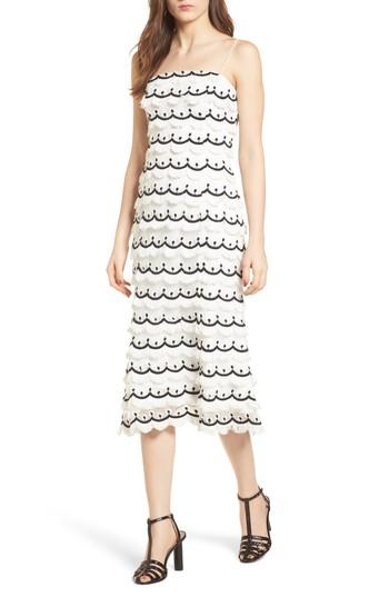 Women's Keepsake The Label No Promises Fringe Midi Dress - Ivory